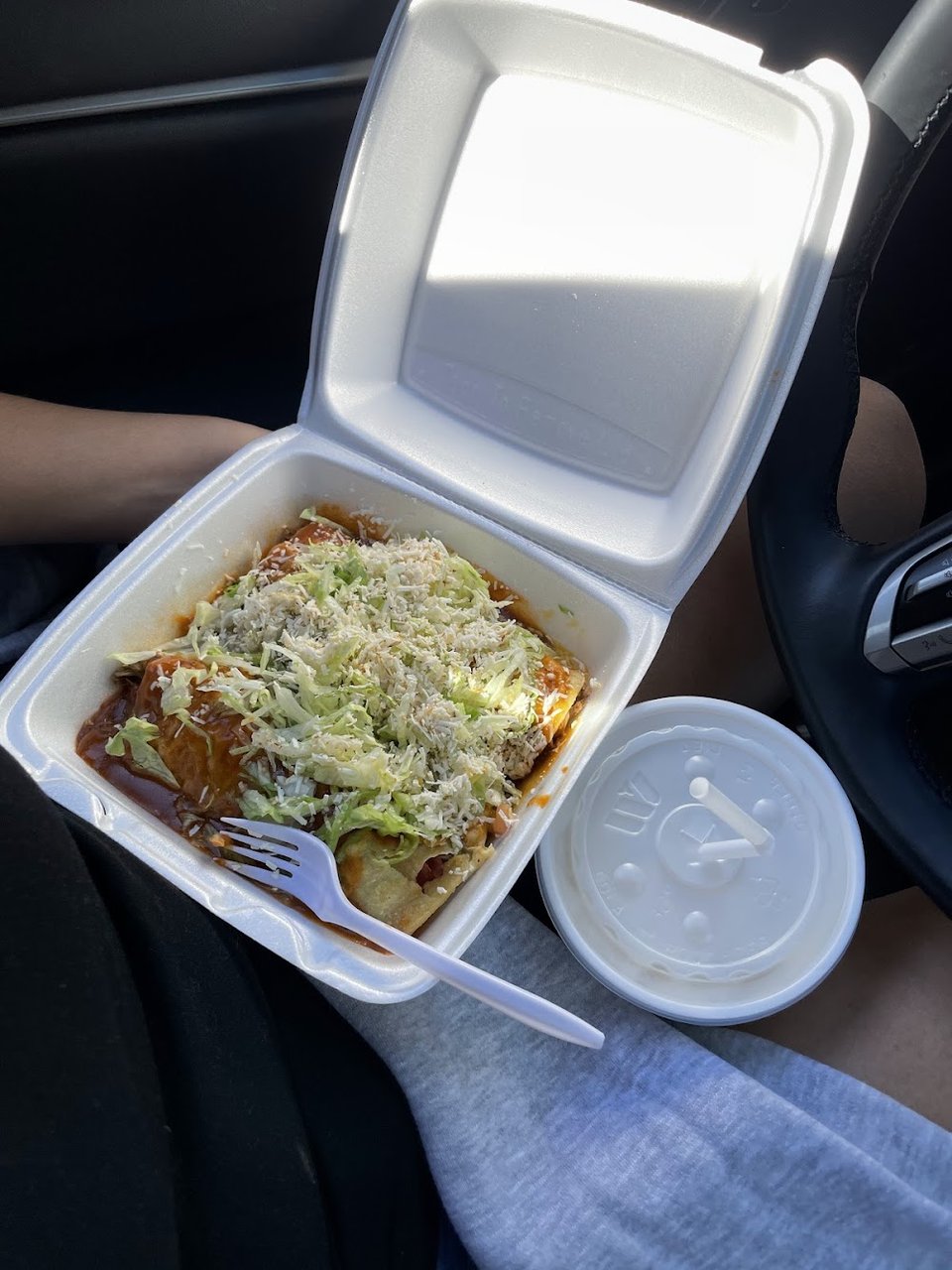 Two Beef Enchiladas